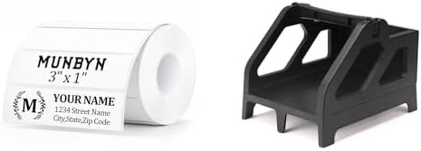 3x1 Inch White Thermal Labels+Shipping Label Holder+Shipping Label Holder