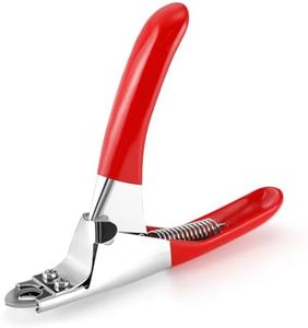 Pettom Dog Cat Nail Clipper Professional Pet Claw Trimmer Stainless Steel Pet Toes Cutter Grooming Tool for Small Medium Dogs Cats (Guillotine Nail Clipper)