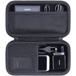 Khanka Hard Carrying Case Compatible with Anker 100W Charging Base + Anker Prime 27,650mAh 250W / 20,000mAh 200W PowerBank(Case Only)