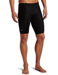 Speedo Men's Aquablade Jammer Swimsuit, Speedo Black, 32