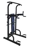 Dolphy Steel Free Standing Pull up Bar, Parallel Bar, Dips Station and Push up Bar- Power Tower