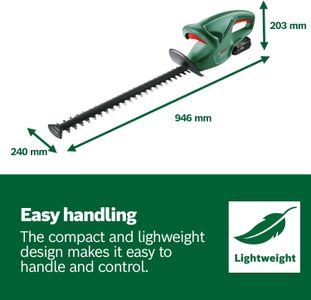 Bosch Cordless Hedge Cutter 18V, 45cm Blade – Tool Only