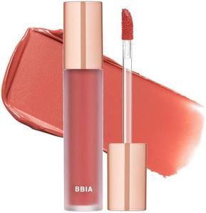 BBIA Last Velvet Tint - Soft & Creamy Matte Finish Lip Stain, Blur Effect with Velvety Texture, Long-Lasting, High Pigment, Lightweight, Non-Drying, Vegan, Korean Lip Makeup (V17 MORE PLEASANT)