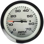 Sierra International 65693P Lido 0-7000 RPM Dial Range Electric Tachometer for O/B & 4-Stroke Gas Engines, 3"