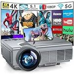 YOWHICK Movie Projector with WiFi a
