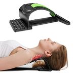 DEE SONS Neck And Shoulder Relaxer Cervical Stretcher Neck Traction Device For Neck Support For Pain & Neck Hump Corrector For Women Massage Relaxer Acupressure Chiropractic Pillow Neck Stretcher