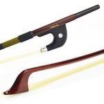 NEW 3/4 UPRIGHT German Double BASS BOW Pernambuco Performance MELLOW Tone!