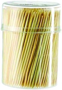 PARENCE.- Cure Dents en Bois - Usage Quotidien, Hygiène Dentaire, Pics pour l'Apéro- boîte de 400 Pièces