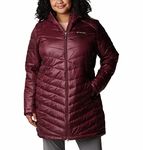 Columbia Womens Joy Peak Mid Jacket, Malbec, S