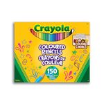 Crayola Coloured Pencils Featuring Colors of The World, 150 Count