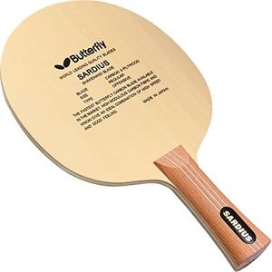 Butterfly Sardius Blade Table Tennis Blade - TAMCA 5000 Carbon Fiber Blade - Sardius Blade - Professional Table Tennis Blade - only Comes in The FL Handle Type - Made in Japan