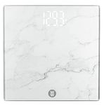 Weight Watchers Scales by Conair Scale for Body Weight, Digital Bathroom Scale in White Marble Finish