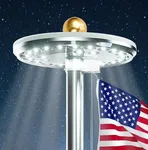 Deluxe Flag Pole Light Solar Powere