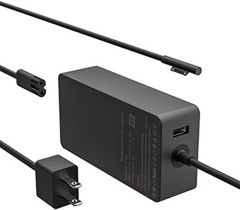 Surface Pro Charger 65W - Power Adapter Compatible with Microsoft Surface Pro X/3/4/5/6/7+/8/9 Laptop & Netbook, for 102W, 44W 36W 24W & A1706