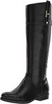 Tommy Hilfiger Women's SHYENNE Boot, Black, 7.5 M US