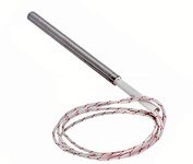 DOJA Industrial | Ignition Igniter Hot Rod Tube | Pellet Stove Heater Tube Spark Starter Plug 12.5mm Ø | Length: 180mm | 300w | Wood Burner Stove Element | Heating Resistor 220v | Ignition Lighter