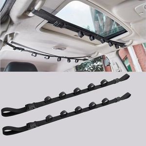 MOPHOEXII Fishing Pole Holder for Car,Car Fishing Rod Holder,Fishing Pole Storage Rack for SUV/Wagons/Van/Jeep/Truck, 2 Styles Available: Fishing Pole Roof Rack and Backseat Pole Holder