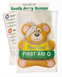 Teddy Cool ® Sooth Away Bumps | Reusable Hot & Cold Compress for Kids | Must Have for Your First Aid Kit | Ice Pack for Kids (Clear)