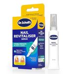 Dr. Scholl's Nail Revitaliser Serum 10ml - Visible Results in Just 2 Days, Triple Action: Brightens, Smooths and Moisturises, Nails and Toenails Damaged by Fungal Nail