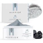 Happier Powerblend Anti Dandruff Scalp Scrub, Exfoliates, Removes Dead Skin, Reduces Dandruff, Hair Fall & Scalp Itchiness, Soothes Scalp Enriched With Coconut, Charcoal, Tea Tree, Green Tea, 175g