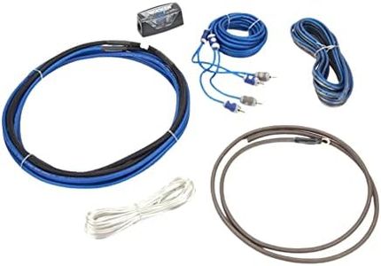 KICKER 46CK8 8 AWG Complete Amplifier Installation Wire Kit