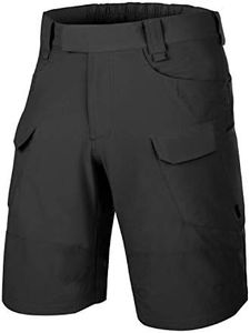 Helikon-Tex Outdoor (OTK) Tactical Shorts for Men - Black VersaStretch W32, L11