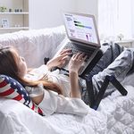 Laptop Table, Adjustable Laptop Bed
