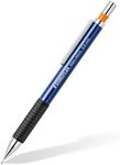 STAEDTLER Mars Micro 775 09 Mechanical Pencil, 0.9mm, Non-Slip Rubber Grip Zone, Metal Clip, Push-Button, Pocket-safe, Cushioned Lead For High Level Of Break Resistance, PVC And Latex-Free Eraser