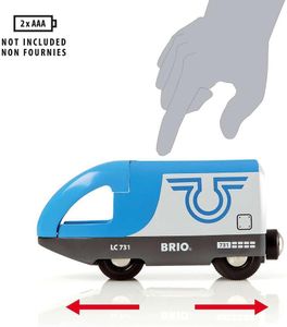 BRIO World Railway Travel Switching Set for Kids – Wooden Train Toy