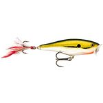 Rapala SP07GCH Skitter Pop 07 Fishing Lure, 2.75", Gold Chrome