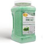 SPA REDI - Detox Foot Soak Pedicure and Bath Fine Salt, Green Tea, 128 Oz - Made with Dead Sea Salts, Argan Oil, Coconut Oil, and Essential Oil - Hydrates, Softens and Moisturizes