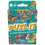 Puzl It Game, Competitive Puzzle Card Game for Ages 7 and Up, Kids Game, Family Game for 2 to 6 Players, Pizza Party Theme, Puzzle Games