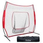 7x7FT Baseball Batting Net,Portable Baseball Pitching Net,Baseball Softball Practice Net,Suitable for All Stages of Training