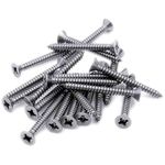 No.8 x 2 (4.2mm x 50mm) Pozi Countersunk Self-Tapping Screw - Stainless Steel (A2) (Pack of 20)