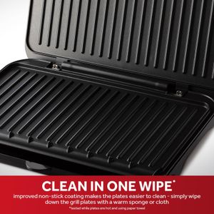 George Foreman Large Electric Grill – Black