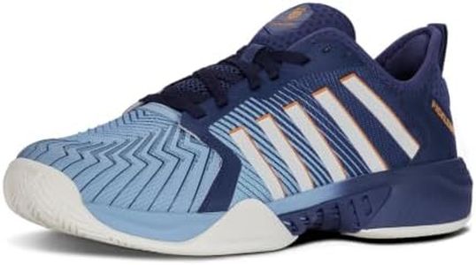 K-Swiss Men's Pickleball Supreme Shoe, Oceana/Forget-Me-Not, 7.5 M