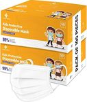 Careview N95 KIDS 4 Ply Disposable Surgical Face Masks Pack of 100, White Color (KIDS-4PLY-MASK)