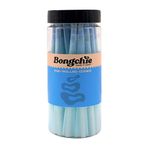 Bongchie Blue Perfect Roll Pre-Rolled Cones | King Size, 109mm | Slow-Burning Wood Pulp Paper with Natural Arabic Gum | Pack of 50 Cones | Handcrafted & Quality Checked in India