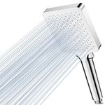 Magichome High Pressure Shower Head with 6 Spray Modes, Power Handheld Shower Head for Low Water Pressure, Easy Installation & Chrome Finish