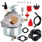 AUTOKAY 632334A 632234 Carburetor for Tecumseh HM70 HM80 HMSK80 HMSK90 TORO 38035 Engine Carb with Fuel Line Gasket