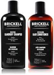 Brickell Men’s Daily Relieving Hair Care Routine, Dandruff Shampoo and Conditioner Set For Men, All Natural and Organic, Scented