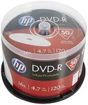 HP DVD-R IJ Print 16X 50PK Box HP 4.7GB