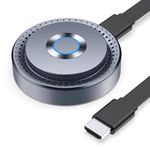 Wireless HDMI Display Dongle Adapter, Wireless Transmitter, Streaming Media Video/Audio/File HDMI Extender from Laptop, PC, Smartphone to HDTV Projector Monitor
