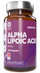 Alpha Lipoic Acid 650mg Capsules, 50/50 Blend of Both R-ALA & S-ALA, 120 Vegan Capsules (4 Month Supply), Powerful Natural Protective Antioxidant, Made in UK