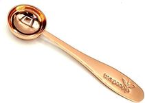 Tea People Tea Measuring Spoon with Titanium Coating, Rose Gold