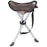 Trespass Camping Stool Folding Tripod Carry Bag Ritchie