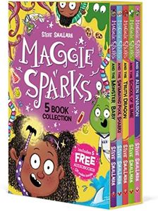 Maggie Sparks a Witch and her Adventures with Aliens, Monsters, Slime and more by Steve Smallman 5 books Box set (Free Audio Book)
