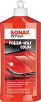 SONAX 1837554 500ml Colour Polish and Wax - Red