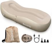 Bestrip Automatic Inflatable Lounger, Inflatable Blow Up Sofa Bed with Air Pump for Camping, Hiking, Traveling, Holiday, Suitable for Children, Adults, and Family