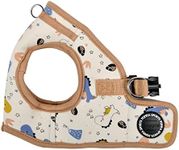 Puppia Spring and Summer Fashion Step-in Vest Dog Harness, Beige_Minmi, Small